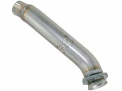 aFe Power - aFe 48-06209 Twisted Steel Aluminized Exhaust Loop-Delete Pipe for Jeep .6 - Image 5