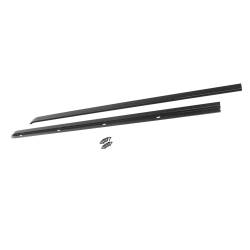 Rampage - Rampage 901001 Windshield Channel Black for 76-95 Jeep CJ5/CJ7/CJ8 Wrangler YJ - Image 1