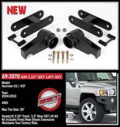 ReadyLift - ReadyLift 69-3070 2.25" Front/1.5" Rear SST Lift Kit for 02-12 Colorado/Canyon - Image 3