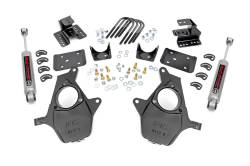 Rough Country 2"/4" Suspension Lowering Kit Silverado/Sierra 1500 RWD 71630