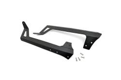 Rough Country Suspension Systems - Rough Country Upper Windshield 50" Light Bar Mounts Black for Jeep JK 70504 - Image 2