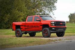 Rough Country Suspension Systems - Rough Country Upper Windshield 54" Light Bar Mounts Silverado/Sierra 70514B - Image 3