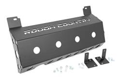 Rough Country Suspension Systems - Rough Country Muffler Skid Plate Black for Jeep Wrangler JL 10599 - Image 3