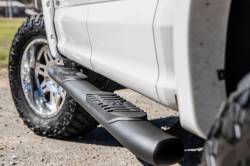 Rough Country Suspension Systems - Rough Country 4.5" Oval Tube Nerf Steps Black 15-24 F150 Crew 21005 - Image 2