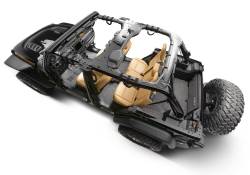 Bed Rug Classic Carpeted Floor Liner-Rear/Cargo for Jeep JL 4DR BRJL18R4