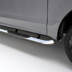 ARIES - Aries Offroad 202001-2 Side Bars 3" Nerf Bar Polished Stainless Steel - Image 1