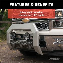 ARIES - Aries Offroad 2153002 AdvantEDGE Bull Bar - Image 8