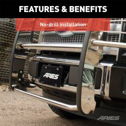 ARIES - ARIES 3067-2 Grille Guard for 17-19 F250/F350 Super Duty - Image 5