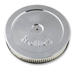 Holley - Holley Performance 120-145 Chrome Round Air Cleaner - Image 1