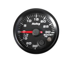 Holley - Holley Performance 26-606 Analog Style Boost/Vacuum Gauge - Image 1