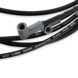MSD - MSD Ignition 31363 Black Super Conductor for 74-76 Big Block Chevy HEI - Image 5