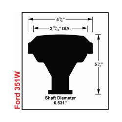 MSD - MSD Ignition 601533 DIS Digital Ignition System Kit Black for Ford SB351 Windsor - Image 5