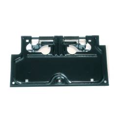 Rugged Ridge - Rugged Ridge 11233.01 License Plate Bracket Black for Jeep Wrangler - Image 1