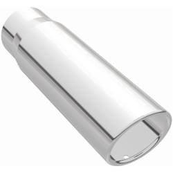 MagnaFlow Exhaust Products - MagnaFlow 35113 Stainless Polished Tip Round 3" Inlet/3.50" Outlet x 12" Long - Image 2