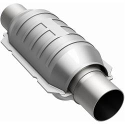 MagnaFlow Exhaust Products - MagnaFlow 51205 Universal Catalytic Converter 9.00"L x 4.25"W Round - Image 2