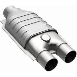 MagnaFlow Exhaust Products - MagnaFlow 94007 Standard Grade Universal Catalytic Converter 12"L x 6.375"W Oval - Image 2