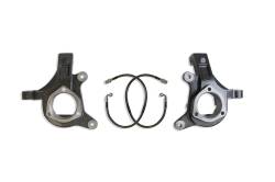 MaxTrac 701330BL 3" Lift Spindles + Brake Lines 07-16 Silverado/Sierra 1500 2WD