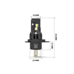 ARC Lighting - ARC Lighting Tiny Monster Concept Series H4 LED Headlight Bulb Kit PAIR 21041 - Image 4