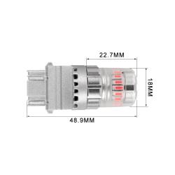 ARC Lighting - ARC Lighting Tiny Monster ECO Series 3156/3157 LED Bulbs Red PAIR 3137R - Image 3