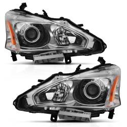 Anzo USA - Anzo USA 121550 Projector Headlight Set for 13-15 Nissan Altima - Image 1