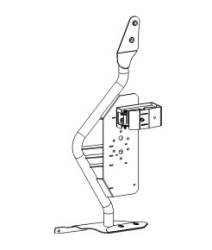 Go Rhino - Go Rhino 701009T Exterior Hi-Lift Jack Mount for 07-18 Wrangler JK - Image 1