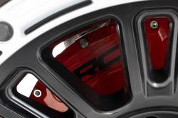 Rough Country Suspension Systems - Rough Country 71151 Bolt-On Front/Rear Caliper Covers Red for 21-26 Ford Bronco - Image 6