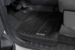 Rough Country Suspension Systems - Rough Country FF-51512 Front/Rear Floor Liners Black 15-24 Ford F150 Crew - Image 2