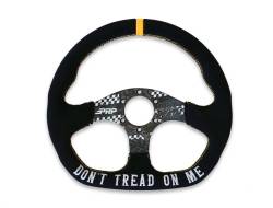 PRP - PRP G248-TR Don't Tread on Me Comp-R Suede Steering Wheel D-Shaped - Image 1