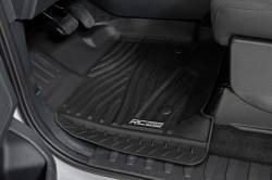 Rough Country Suspension Systems - Rough Country Front Floor Liners Black 15-24 Ford F150 FF-5151 - Image 2