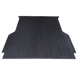 TrailFX - TrailFX 704N Direct-Fit Drop-In Black Rubber Bed Mat for 24-25 Ford Ranger - Image 1