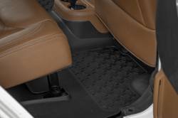 Rough Country Suspension Systems - Rough Country Front/Rear Floor Liners Black for 14-18 Wrangler JL FF-61412 - Image 4