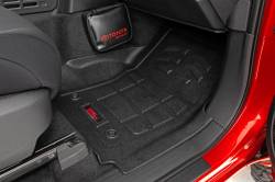 Rough Country Suspension Systems - Rough Country SM71225 Front/Rear Black Floor Liners for 24-25 Tacoma Double Cab - Image 3