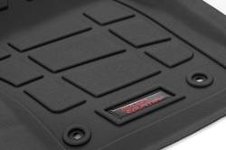 Rough Country Suspension Systems - Rough Country SM71225 Front/Rear Black Floor Liners for 24-25 Tacoma Double Cab - Image 5