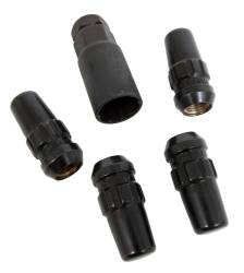 Gorilla Automotive - Gorilla Automotive 76641NBC Black Duplex Acorn Wheel Locks 14mm x 1.50 4Pc - Image 3