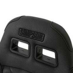 Simpson Safety - Simpson Safety S104-304-2 Vortex II Off-Road Suspension Seat Black/Black Pair - Image 4