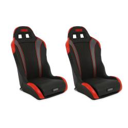 Simpson Safety - Simpson Safety S104-306-2 Vortex 2 Off-Road Suspension Seat Black/Red Pair - Image 7