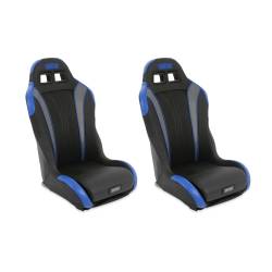 Simpson Safety - Simpson Safety S104-307-2 Vortex II Off-Road Suspension Seat Black/Blue Pair - Image 1
