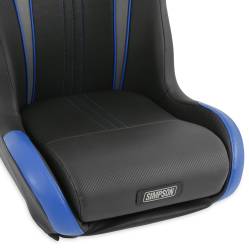Simpson Safety - Simpson Safety S104-307-2 Vortex II Off-Road Suspension Seat Black/Blue Pair - Image 5
