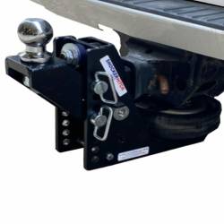 Shocker Hitch - Shocker Hitch SH-HDMB610-200-25 Shocker HD 20K 2" Max Black Air Receiver Hitch - Image 6
