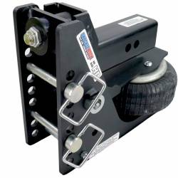 Shocker Hitch - Shocker Hitch SH-HDMB620-250BLK Shocker HD 20K 2.5" Max Black Air Receiver Hitch - Image 4