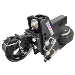 Shocker Hitch - Shocker Hitch SH-HDMB631-250 Shocker HD 20K 2.5" Max Black Air Receiver Hitch - Image 1