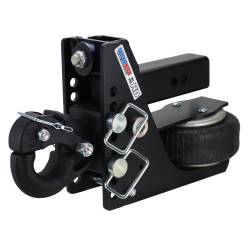 Shocker Hitch - Shocker Hitch SH-HDMB633-200 Shocker HD 20K 2" Max Black Air Receiver Hitch - Image 1