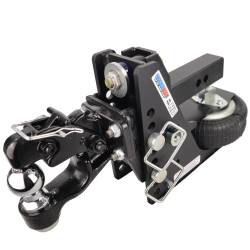 Shocker Hitch - Shocker Hitch SH-HDMB636-200-2 Shocker HD 16K 2" Max Black Air Receiver Hitch - Image 2