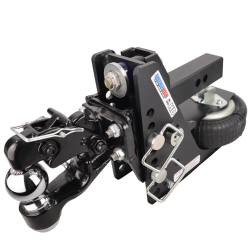 Shocker Hitch - Shocker Hitch SH-HDMB636-200-25 Shocker HD 16K 2" Max Black Air Receiver Hitch - Image 2