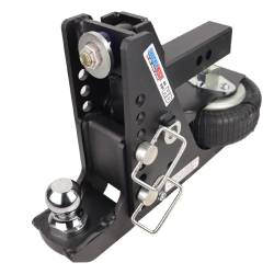 Shocker Hitch - Shocker Hitch SH-HDMB640-200-2 Shocker HD 20K 2" Max Black Air Receiver Hitch - Image 2