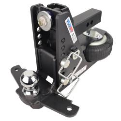 Shocker Hitch - Shocker Hitch SH-HDMB640-200-25SC Shocker HD 20K 2" Max Black Air Receiver Hitch - Image 2