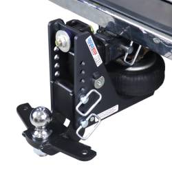 Shocker Hitch - Shocker Hitch SH-HDMB640-200-2SC Shocker HD 20K 2" Max Black Air Receiver Hitch - Image 2