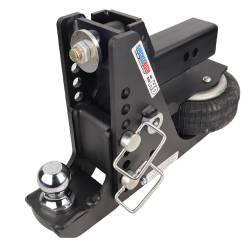 Shocker Hitch - Shocker Hitch SH-HDMB640-250-2 Shocker HD 20K 2.5" Max Black Air Receiver Hitch - Image 1