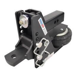 Shocker Hitch - Shocker Hitch SH-HDMB650-250 Shocker HD 20K 2.5" Max Black Air Receiver Hitch - Image 1