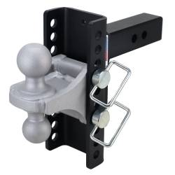Shocker Hitch - Shocker Hitch SH-M300100-2 Shocker Mini Ball Mount Attachment w/2" Ball - Image 1